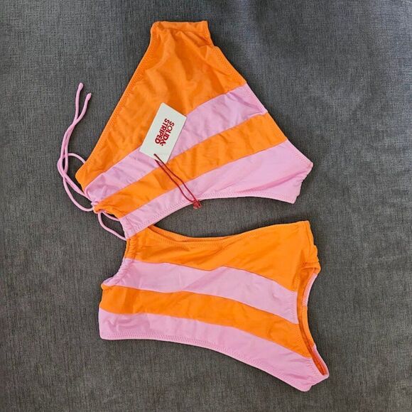 Solid & Striped The Randall Butterluxe Colorblock One Piece Swimsuit Size Medium - Picture 12 of 15